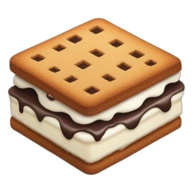 Ice cream sandwich sticker