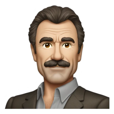 Tom selleck sticker