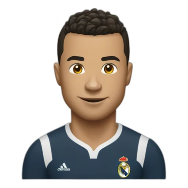 Ronaldo sur un ane sticker