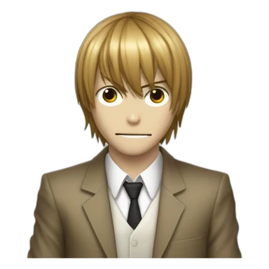 Light Yagami death note sticker