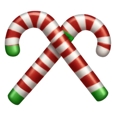 Candy cane bow  sticker