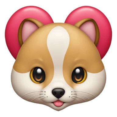 Pet Valentine sticker