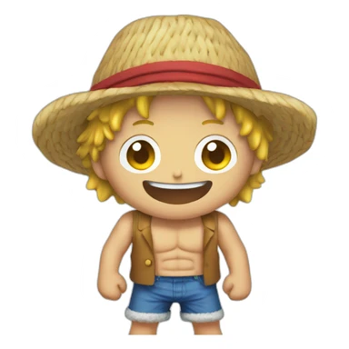 One piece avec un flinge sticker