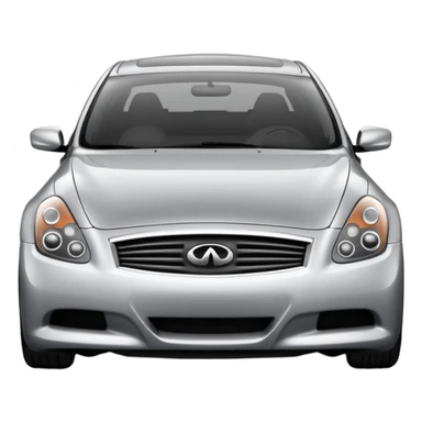 Infiniti G35 front view  sticker
