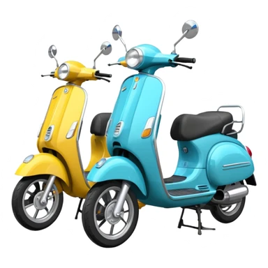 Many Scooters sticker