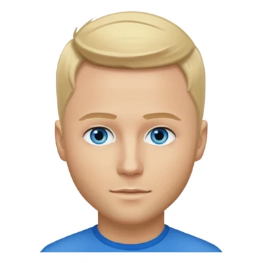 Nicky Byrne blonde hair, blue eyes sticker