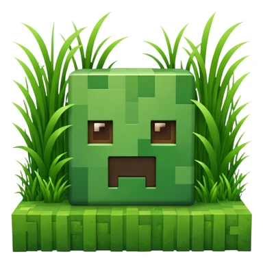 Original Minecraft logo  sticker
