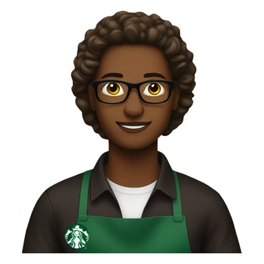 starbucks bartender sticker