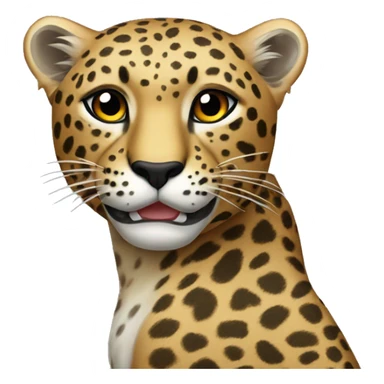 leopard sticker