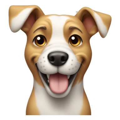 Dog giving thumbs up sticker