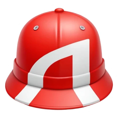 empty red cap with number “1” on it sticker