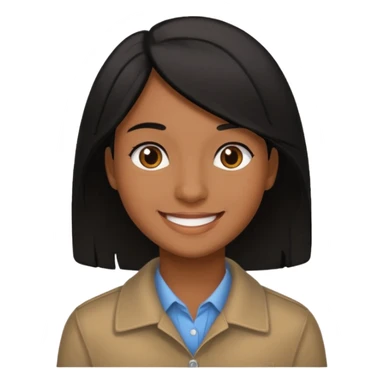 black brown hoy sticker