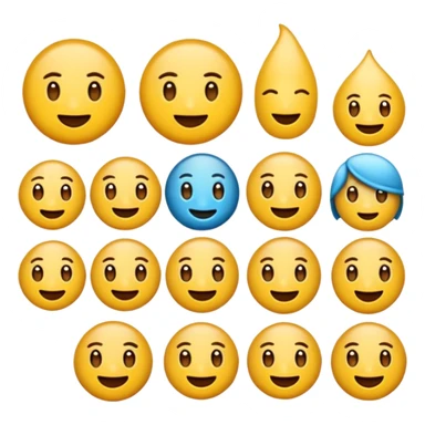 gözleri yukarı bakıp dil çıkaran emoji sticker