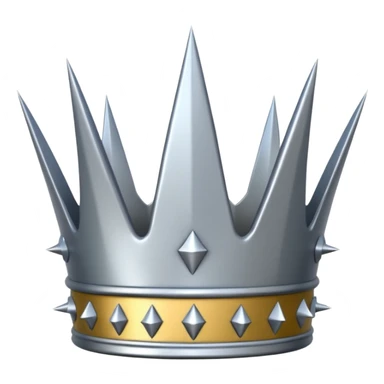 Spiked crown sticker