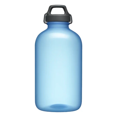 short water transparent waterbottle sticker