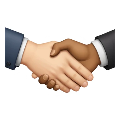 saludar de mano sticker