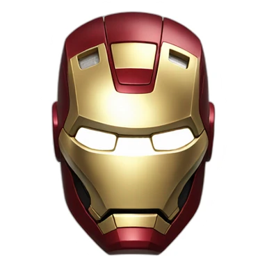 Ironman head sticker