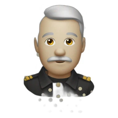 Staline on a dot sticker