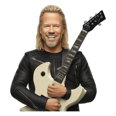 Kirk Hammet metallica sticker