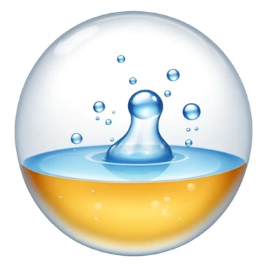 boiling water bubbles sticker