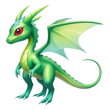 Shiny Exotic Flygon-Aurorus-Amaura-Hybrid-Creature sticker