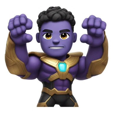 Thanos from squidgames sticker