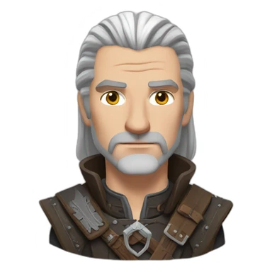 Geralt-of-Rivia-from-The-Witcher sticker