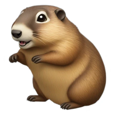 marmota sticker