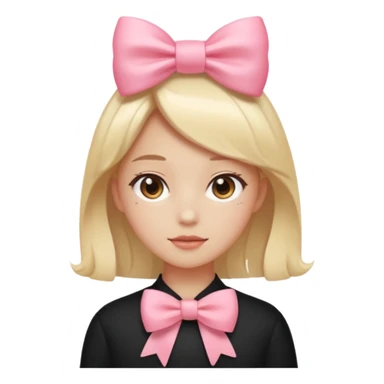 Something beautiful, like a person with a bowAlgo aesthethic sticker