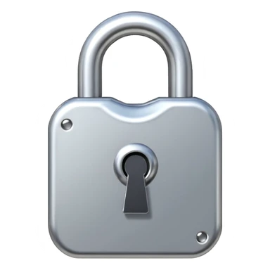 open padlock sticker