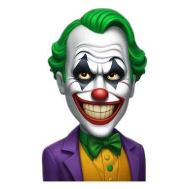 Joker from batman sticker