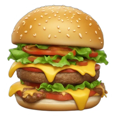 Harry potter mange un burger sticker
