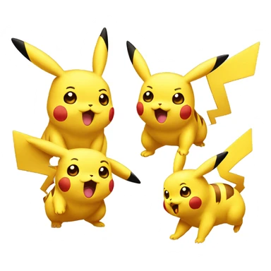 surprised pikachu sticker