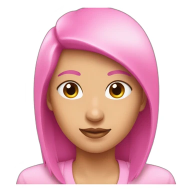 Pink meridian  sticker