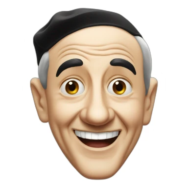 Louis de Funès rigole sticker