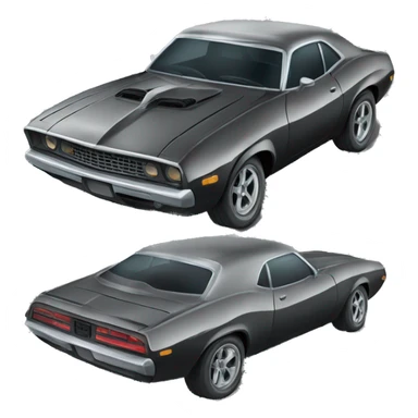 cool muscl car sticker