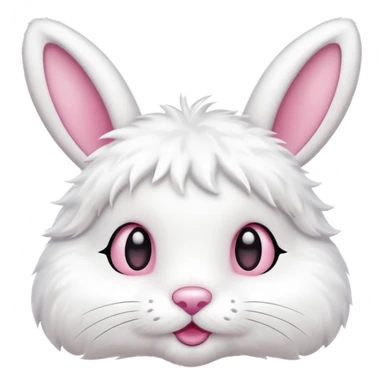 make a snow bunny
 sticker