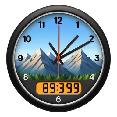 mountain standard time sticker