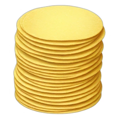 Small Stack of corn tortillas sticker