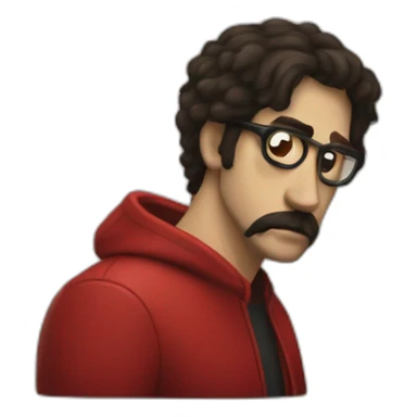 La casa de papel sticker