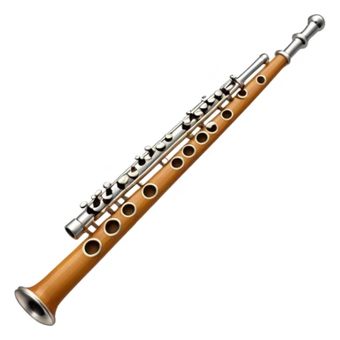 flute traverso sticker