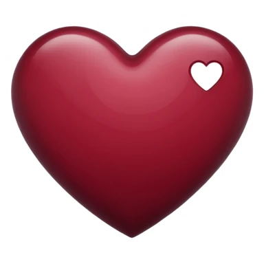 heart bordeaux sticker