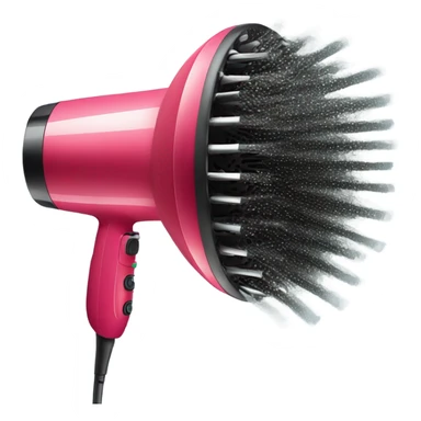 Blow dryer diffuser sticker