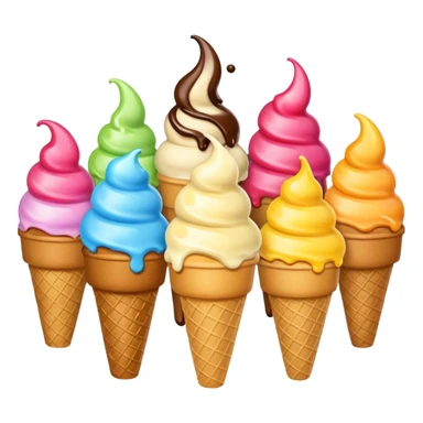 Icecreams sticker