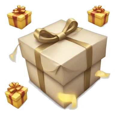 Gift in light package  sticker