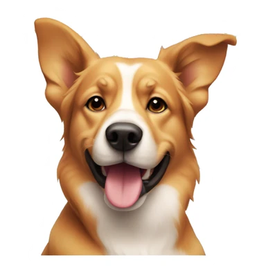 a dog enjoying a June party sticker