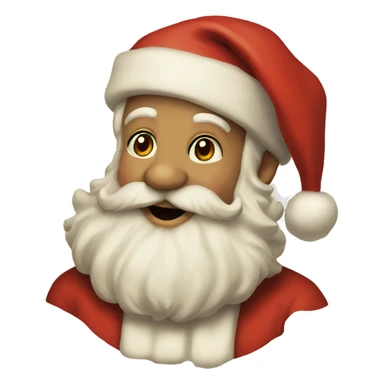 Vintage Santa  sticker