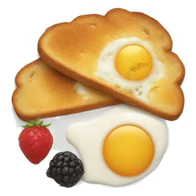 Breakfast sticker