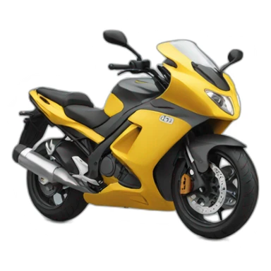 Fast moto delivery sticker