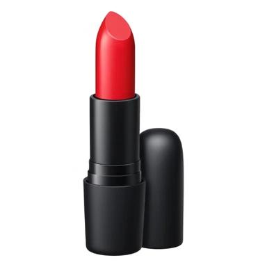 lip stick black sticker